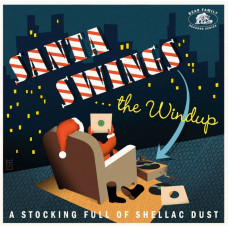 Various Artists - Santa Swings The Windup (A Stocking Full Of Shellac Dust) (LP, Compilation, Red)