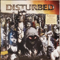 Disturbed – Ten Thousand Fists (2LP, Album, Reissue, Yellow Flame Vinyl)