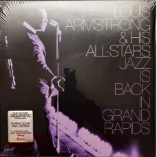 Louis Armstrong – Jazz Is Back In Grand Rapids (2LP, Album, Limited Edition, Reissue, Remastered, Purple Vinyl)