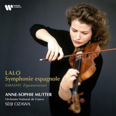 Lalo, Sarasate, Anne-Sophie Mutter • Seiji Ozawa / Orchestre National de France – Symphonie Espagnole • Zigeunerweisen (LP, Stereo)