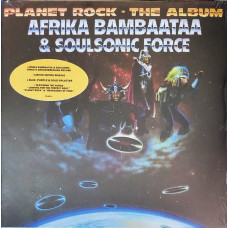 Afrika Bambaataa & Soulsonic Force – Planet Rock - The Album (LP, Album, Limited Edition, Reissue, Clear w/ Blue, Purple & Gold splatter, 180g Vinyl) Afrika Bambaataa & Soulsonic Force – Planet Rock - The Album (LP, Album, Limited Edition, Reissue, Clear w/ Blue, Purple & Gold splatter, 180g Vinyl)