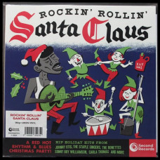 Various – Rockin' Rollin' Santa Claus (A Red Hot Rhythm & Blues Christmas Party!) (LP, Compilation, Green, 180 gram, Vinyl)