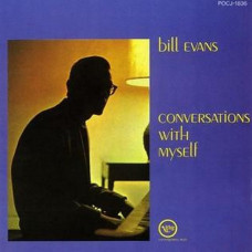 Bill Evans – Conversations With Myself (LP, Album, Clear/Blue Splatter Vinyl)