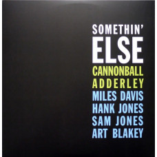 Cannonball Adderley – Somethin' Else (LP, Album, Reissue, Blue, 180gr, Vinyl)