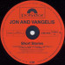 Jon And Vangelis – Short Stories (LP, Album, Vinyl)