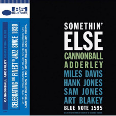 Cannonball Adderley – Somethin' Else (LP, Album, Limited Edition, Reissue, Blue, Vinyl)