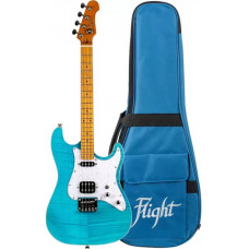 Електроукулеле Flight Pathfinder Baritone Ocean Blue
